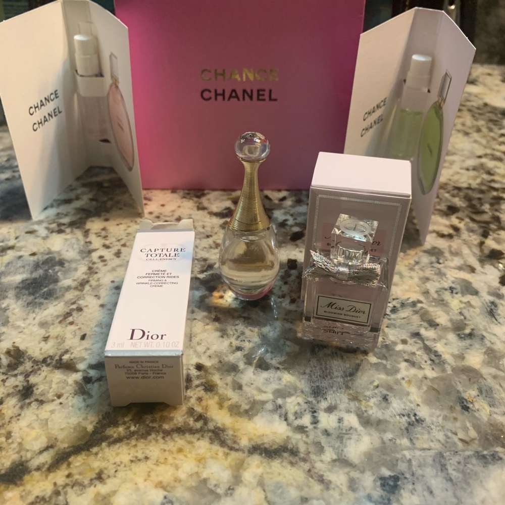 Dior bundle sample miniatures